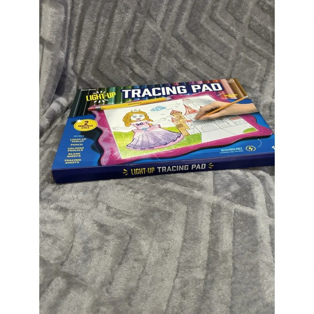 Light Up Tracing Pad for Kids - Arts & Crafts Writing Drawing kit for Girls, Boy